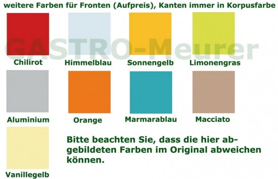 Liegepolsterschrank m. Türen f. 4 Liegepolster