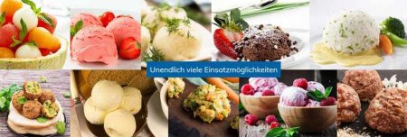 Stöckel Portionierer antihaft Modell E - in 23 Größen