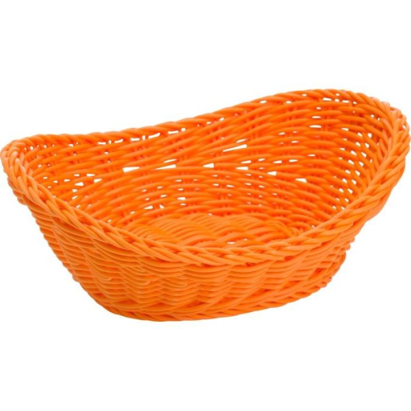 Korb "Coolorista" oval 23,5 x 18 cm orange