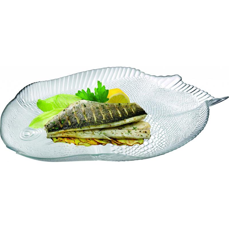 Pasabahce Marine Fisch Snackplatte 36x26 cm