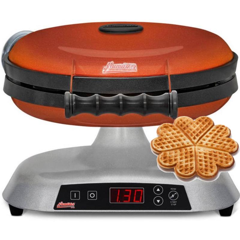 Neumärker Retro-Waffeleisen Galaxia® Mars Metallic Red, versandkostenfrei