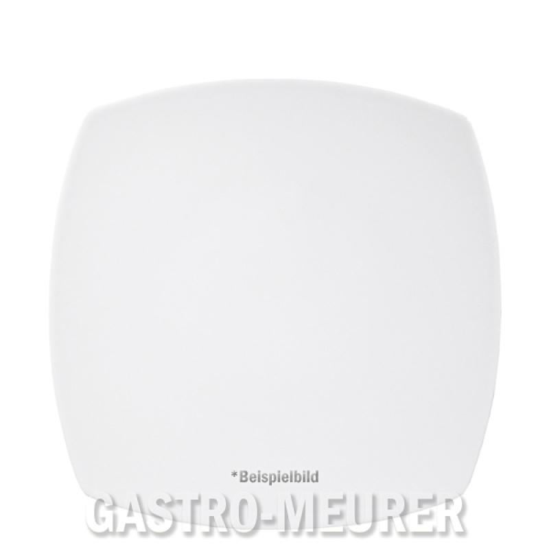 Tokio White, Quadratteller flach 21 cm Saturnia