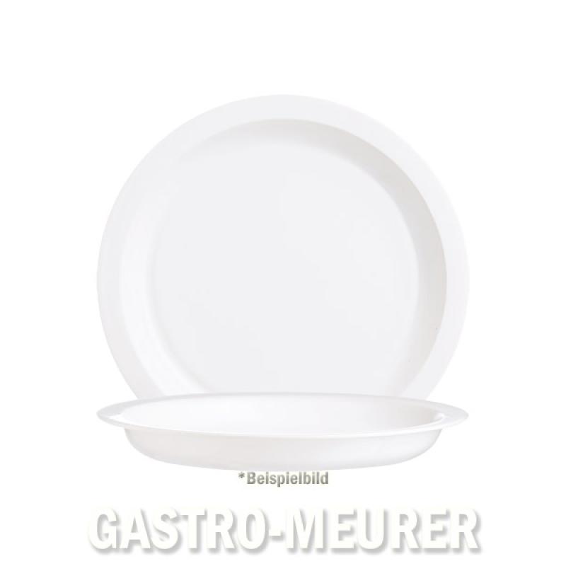 Arcopal Menüteller halbtief 25cm Restaurant White