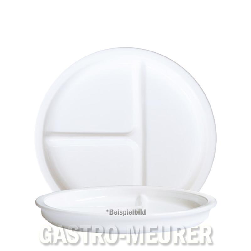 Arcopal Menüteller 3-geteilt 23cm Restaurant White