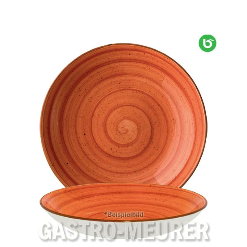 Aura Terracotta, Bloom Teller tief 23 cm