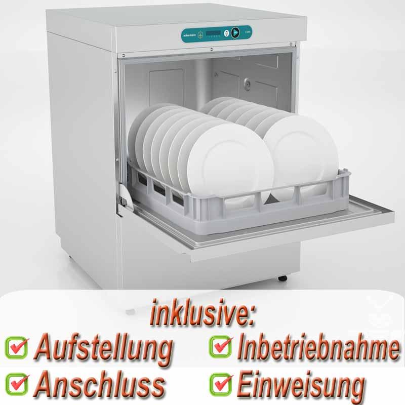 Ackermann U 540E Geschirr-Spülmaschine m. eingebautem Enthärter