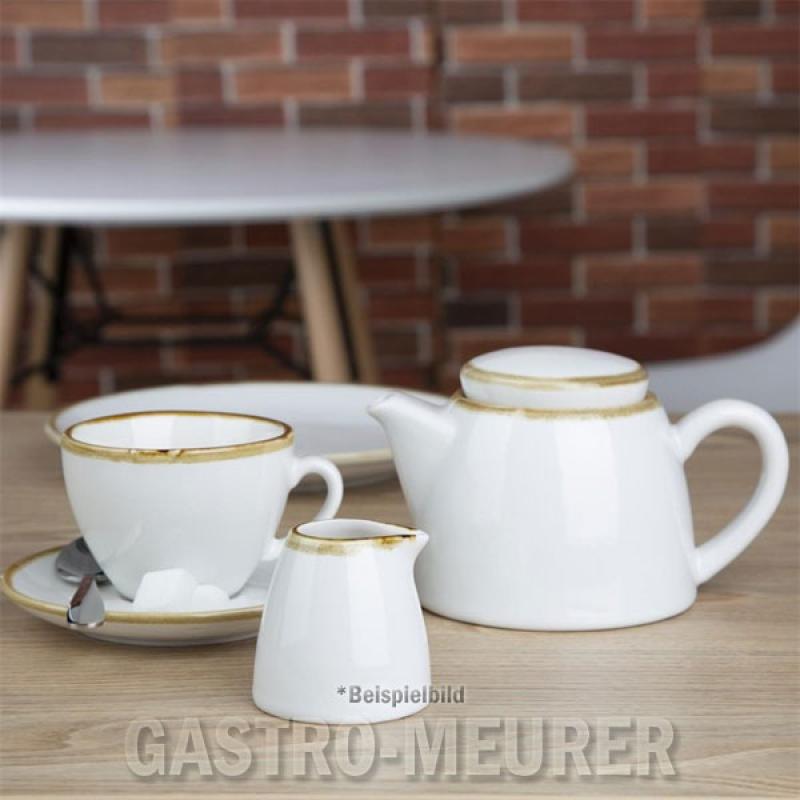 Olympia Kiln Kaffee-/Cappuccino-Untertasse Kreideweiß 14 cm VPE: 6 Stück