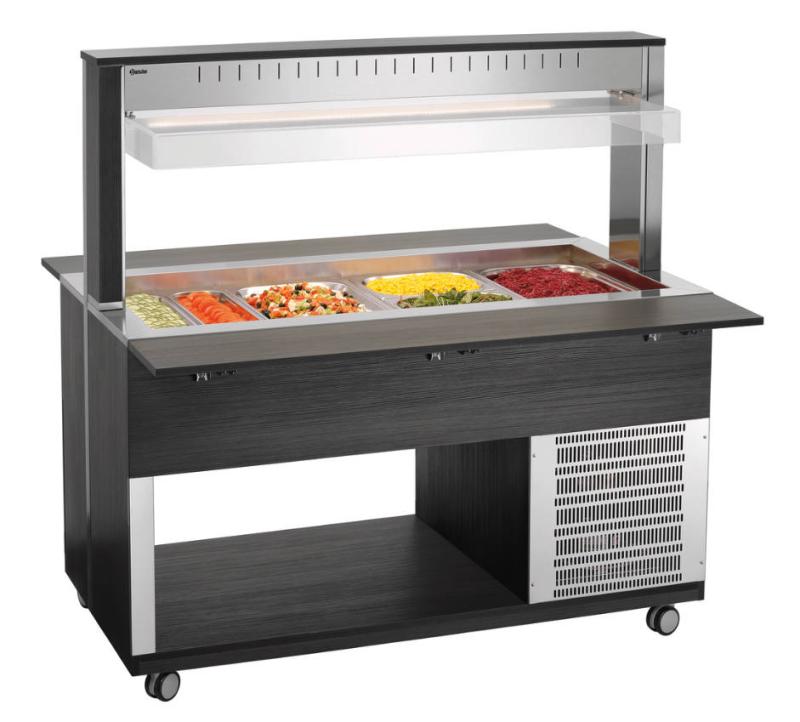 Bartscher Buffet- u. Salatwagen 3 x GN 1/1, versandkostenfrei