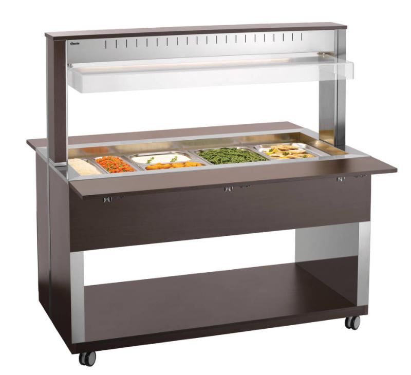 Bartscher Buffet- u. Salatwagen 3 x GN 1/1, versandkostenfrei