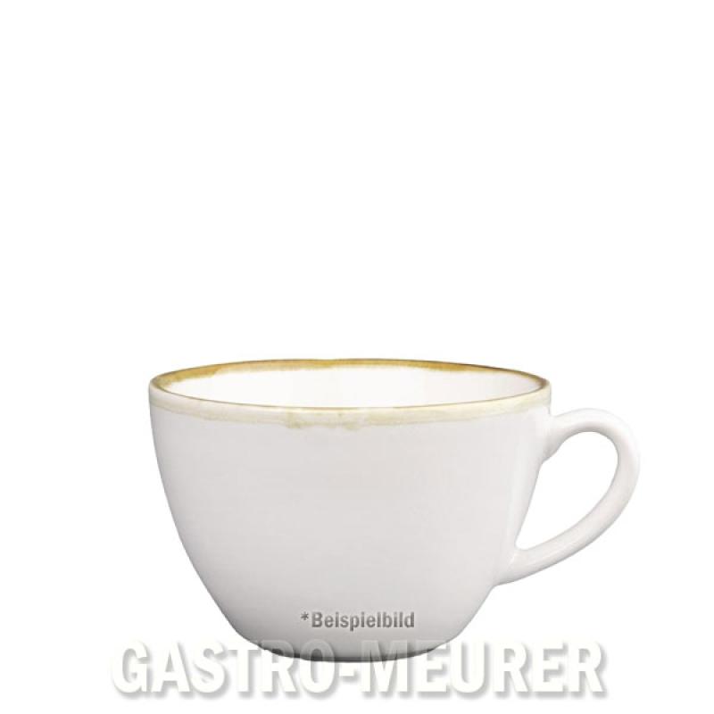 Olympia Kiln Milchkaffeetasse Kreideweiß 340 ml VPE: 6 Stück