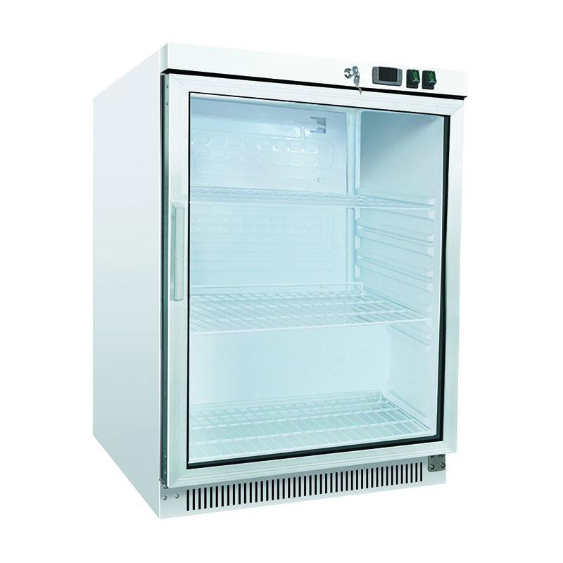 Gastro-Inox Kühlschrank 200 L Glastür 204.002