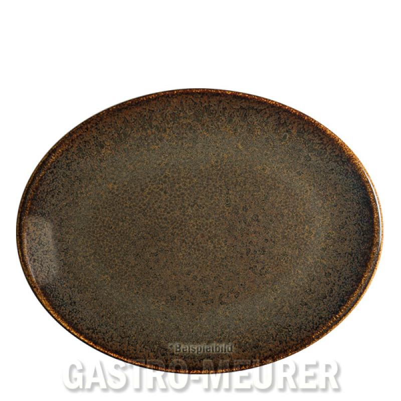 Ore Tierra, Moove Platte oval 25 x 19 cm Bonna