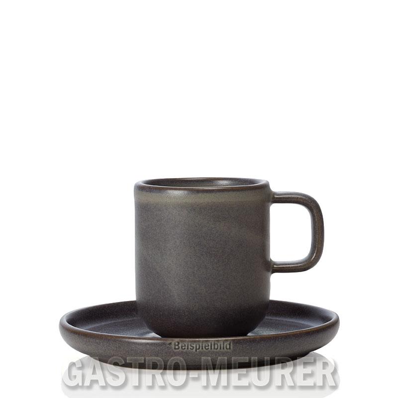 Rockzzero Ober- und Untertasse Set 0,09 l , One Stone Grey