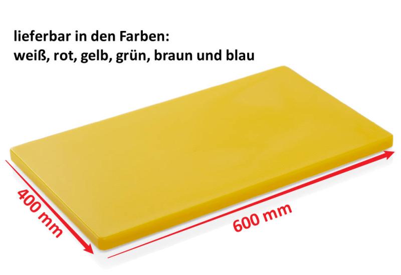 Schneidbrett 60 x 40 x 2 cm 6 Farben