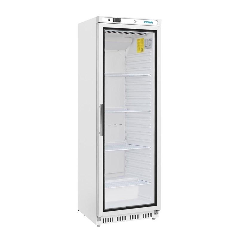 Glastür-Kühlschrank 400 Liter