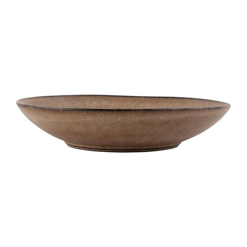 Olympia Build-A-Bowl flache Schale hellbraun 19 cm VPE: 6 Stück