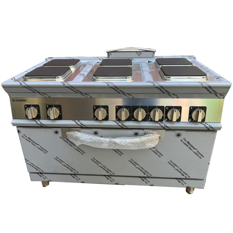 6-Platten Elektroherd mit Jumbo-Backofen PFSX12E7