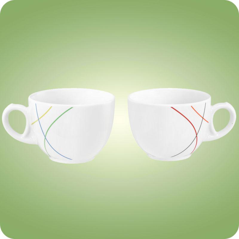 Community Green-​ o. Red-​Line Kaffeetasse Tulpe 0,22 l Seltmann Weiden 001.744472 001.744513