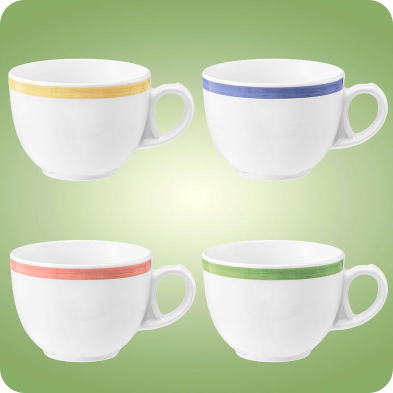 Community Kaffeetasse Tulpe 0,22 l Pinselband Seltmann Weiden 001.743959 001.744000 001.744041 001.744352