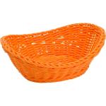 Mobile Preview: Korb "Coolorista" oval 23,5 x 18 cm orange
