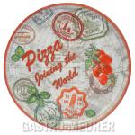Napoli Charme, Red Dekor Pizzateller 33 cm Saturnia