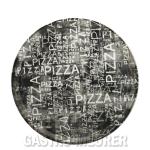 Napoli Black+White, Dekor Pizzateller 31 cm Saturnia