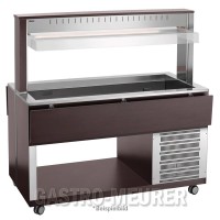 Mobile Preview: Bartscher Buffetwagen K4110-200W, 4 x GN 1/1