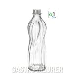Aqua Flasche mit Metallschraubverschluss 100cl, Bormioli