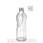 Aqua Flasche mit Metallschraubverschluss 75cl, Bormioli
