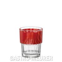 Bormioli Rocco Natura Red Tumbler 20 cl Stapelbecher