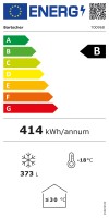 Mobile Preview: Bartscher Tiefkühltruhe 391-W 391L 700968