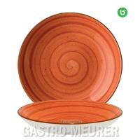 Aura Terracotta, Bloom Teller tief 28 cm