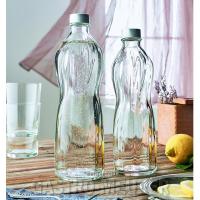 Mobile Preview: Aqua Flasche mit Metallschraubverschluss 75cl, Bormioli