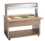 Bartscher Buffet- u. Salatwagen 3 x GN 1/1, versandkostenfrei