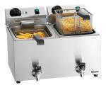 Mobile Preview: Bartscher Elektro-Doppel-Friteuse 2 x 8 Liter Serie 600, versandkostenfrei