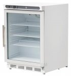 Glastür-Kühlschrank 150 Liter, versandkostenfrei