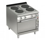 AFG  Elektro-Herd 4 rd. Platten mit E-Backofen, Queen 700, versandkostenfrei