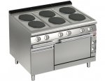 AFG  Elektro-Herd 6 rd. Platten mit E-Backofen, Queen 700, versandkostenfrei