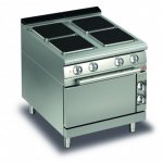 AFG  Elektro-Herd 4 rechteckige Platten mit E-Backofen, Queen 700, versandkostenfrei