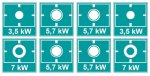 Mobile Preview: AFG 8 Flammen-Gasherd mit 2 Elektro-Backöfen, Queen 700, versandkostenfrei