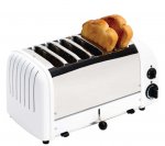 Dualit Toaster 6er weiß, versandkostenfrei