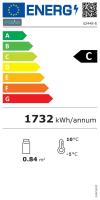 Mobile Preview: Glastür-Kühlschrank 490 Liter Schiebetüren