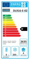 Mobile Preview: POLAR Tiefkühltisch DL916, 2-Türen