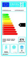 Mobile Preview: CHROMOnorm Kühltisch GN 1/1, 1 Tür, 2 Schubladen