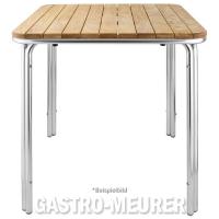 Bolero Tisch Quadratisch 70 cm, Eschenholz