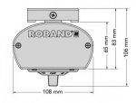 Mobile Preview: Roband Infrarot Wärmebrücke HE1200-F