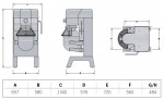 Mobile Preview: Hobart H300SN Planetenrührmaschine Standmodell 30 Liter