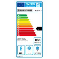 Mobile Preview: Gastro-Inox Kühlschrank Edelstahl 600 Liter, Umluft