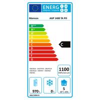 Mobile Preview: Marecos Kühlschrank Excel line Edelstahl 1400 L GN 2/1