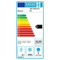 Mobile Preview: Marecos Gefrierschrank Excel line Edelstahl 1400 L GN 2/1